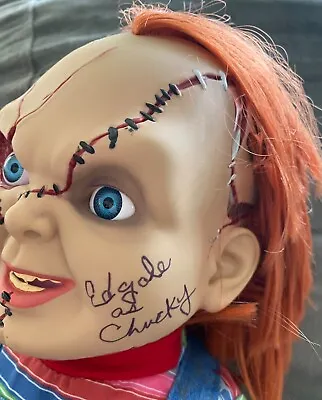 Ed Gale Chucky Child's Play Good Guys Life Size Doll Signed Autographed PSA D • $3097.16
