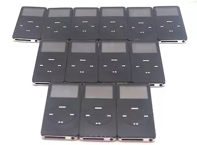 Lot Of 13 Apple IPod Nano 1th Gen Black 2GB A1137 AS IS - Free Shipping • $109.99