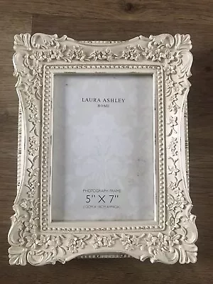 Laura Ashley Ornate Cream Picture Photo Frame Wall Hanging 10  X 8  • £16