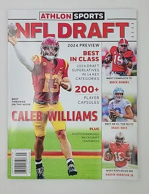 Athlon Sports NFL DRAFT Magazine 2024 Preview Caleb Williams Cover • $17.99