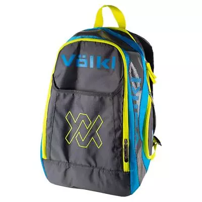 Volkl Tour Tennis Backpack Charcoal And Neon Blue • $79.99