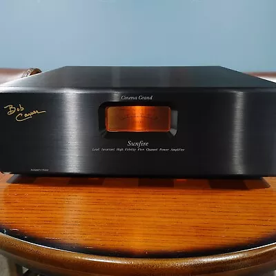 Sunfire Cinema Grand Signature Power Amplifier  Bob Carver • $1549.65