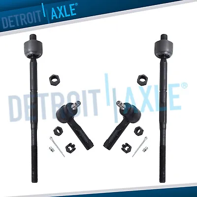 $33.91 • Buy Front Inner + Outer Tie Rods For 1995-2006 Nissan Sentra 200SX W/ Power Steering