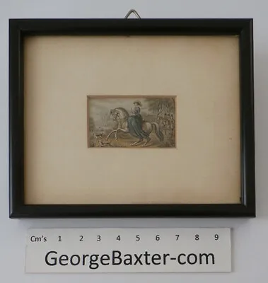 Framed Needle Box Print – Queen Victoria At Windsor By Le Blond - 170 Years Old • $18.66