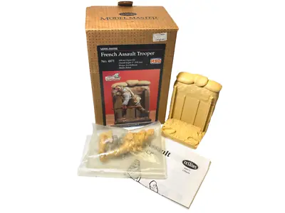 Model Master #4971 French Assault Trooper W/ Base 1:16 Scale Model - New Sealed • $20.95