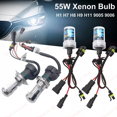 35W 55W 75W 100W H1 H3 H4 H7 H8 H11 H13 9005/6 Car Xenon HID Headlight Lamp Bulb • $13.82