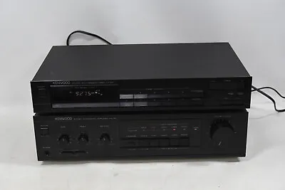 Kenwood KA-57 Stereo Integrated Amplifier & KT-57 Tuner - Vintage Japan 1980's • $279.95