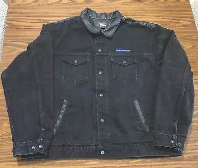 ID Wear Black Denim Elvis Legendary XXXL Jacket • $52