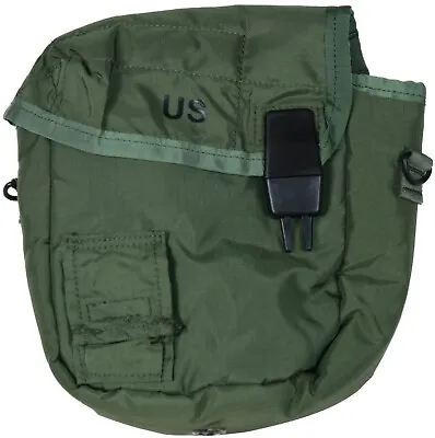 US ARMY 2 Quart Canteen Cover Pouch Insulated OD Green Military ALICE • £24.06