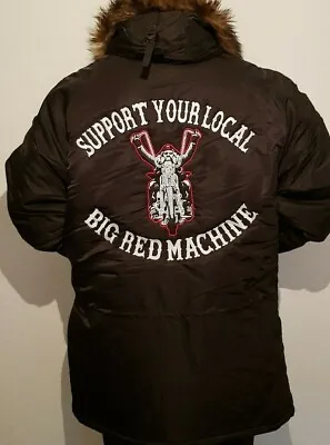 Hells Angels Support Polar Jacket - Long Support Your Local 81 Brm Embroidered • $285.84