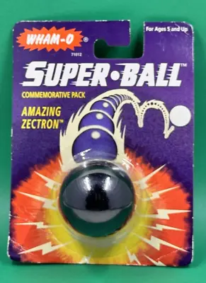 Vintage Wham-O SuperBall Amazing Zectron Commemorative Pack NOS Sealed • $33.99