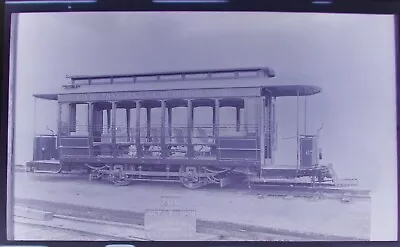 Orig 1908 Guadalajara Mexico Railway Trolley Mexican Transit 616 Photo Negative • $14.95