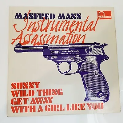 Manfred Mann - Instrumental Assassination - 7  Vinyl Single EP 1966 1st EX+ • £20