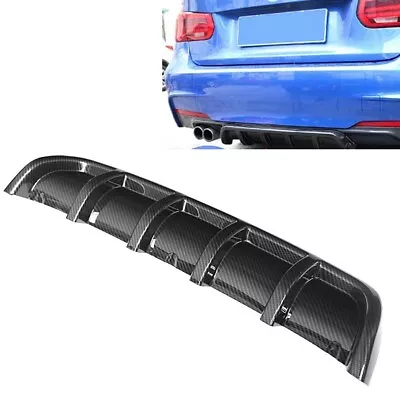 26 X5  ABS Carbon Fiber Look Shark Fin 6 Wing Diffuser Rear Bumper Lip For MAZDA • $24