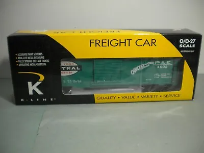 K-Line K-90017 O-Scale NYC System P&E 40' Boxcar Green #4503 • $22.99