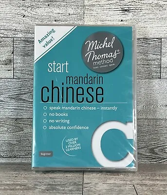 Michel Thomas Method: Start Mandarin Chinese - Beginner - One Hour Audio CD NEW • $20