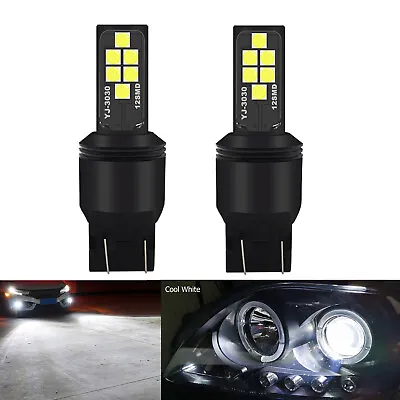 A1 AUTO 2x 7440 7443 SMD 3030 LED Turn Signal Switchback DRL Parking Light Bulbs • $15.06