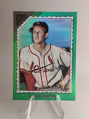 2022 Topps Gallery  Stan Musial  Green Foil Parallel  /125  St. Louis Cardinals • $6.50