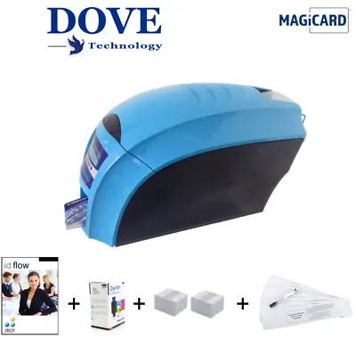 Magicard Enduro Single Sided ID Card Printer. (Replacement Blue Casings Fitted) • £500