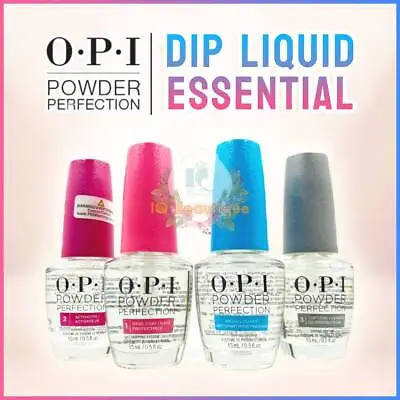 OPI Powder Perfection System - Nail Dipping Liquid Essentials [Step 123 Brush • $11.99