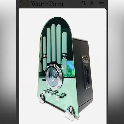 Thomas Radio Mirrored Glass Deco Vintage Museum Tpc708 Jukebox Radio HTF • $299