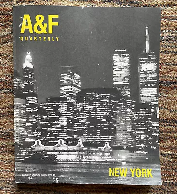 Abercrombie & Fitch A&F Quarterly Back To School Issue 2000 Catalog New York • $36