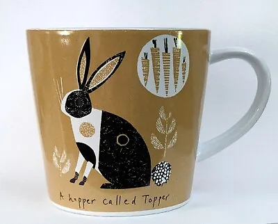 Jane Ormes Collectable Rabbit Mug  A Hopper Called Topper  • £10.50