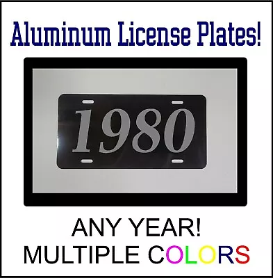 1980 LICENSE PLATE Compatible With FORD CHEVROLET MUSCLE CAR HOT ROD YEAR BS • $12.99