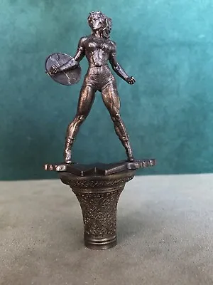 Vintage Wonder Woman Pipe Tamper/Figure Solid Fine Pewter • $69.99