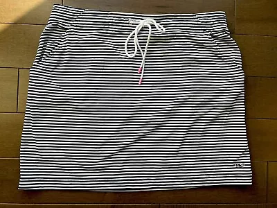 Vineyard Vines Performance Skirt Medium Navy And White • $8.99