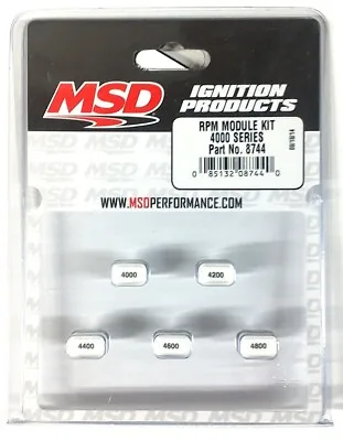 MSD 8744 - MSD Ignition 4000RPM-4800RPM Module Kit- Rev Limiter Pill Kit-Even • $51.30