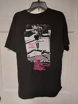 Machine Gun Kelly Tickets To My Downfall Men XL Double Sided Tee Rap  Hip Hop • $14.99