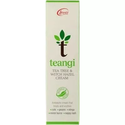 £4.99 • Buy TEA TREE WITCH HAZEL CREAM ANTISEPTIC TEANGI CUTS STINGS BURNS NAPPY RASH 28g