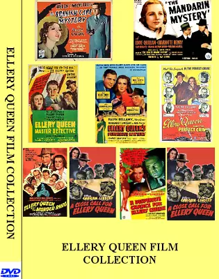 ELLERY QUEEN Complete 9 MOVIE COLLECTION • $24.95