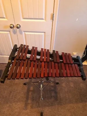 Ludwig-Musser-2.5 Octave Xylophone Kit W/ Music Stand And Other Percussion Items • $700
