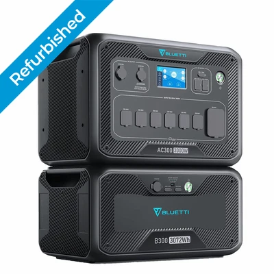$2728 • Buy BLUETTI AC300 B300 3000W Power Station Emergency Power Failure Backup Generator