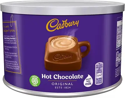 Cadbury Original Drinking Hot Chocolate Powder Swirl Into/Add Milk - 1Kg • £9.99