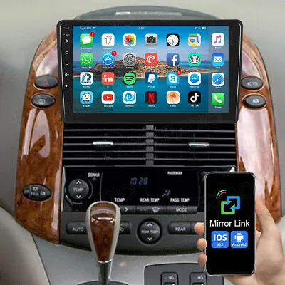 32GB For Toyota Sienna 2004-2010 Android 13.0 Car Radio Stereo GPS Sat Nav Wifi • $109.99