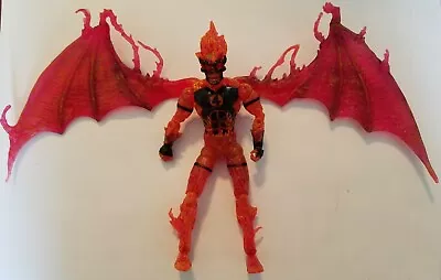 Toybiz Marvel Legends House Of M The Inhuman Torch Action Figure W/figure Stand • $40