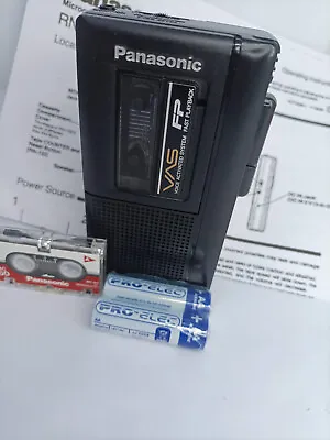 Panasonic RN-104 MicroCassette Voice Recorder Dictaphone Dictation Machine MICRO • £69.99