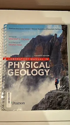 Laboratory Manual In Physical Geology By American Geological American Geological • $40