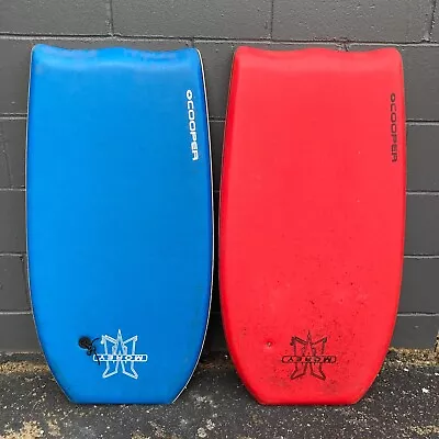 2 Vintage MOREY BODYBOARDS Paul Cooper Morey Boogie Board Model Retro Surf Old • $250