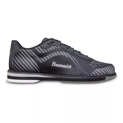 Brunswick Men's Command Right Hand Black/Grey Bowling Shoes • $89.95