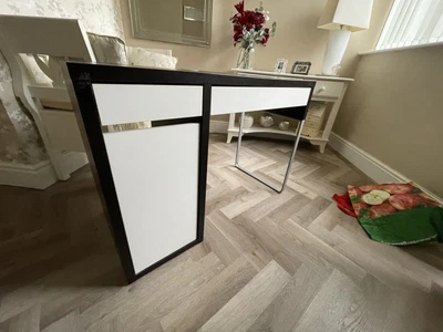 £35 • Buy IKEA Office Desk In Black And White