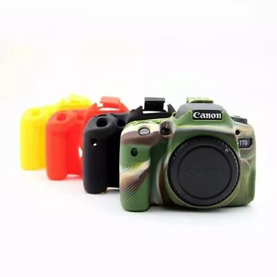 For Canon EOS 77D Camera Body Soft Silicone ShockProof Protective Case Cover  • $25.25