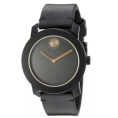 Movado 3600297 Men's Bold Black Quartz Watch • $219