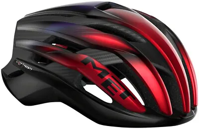 MET Trenta 3K Carbon MIPS Helmet - Red Iridescent Small • $379