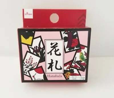 Hanafuda Flower Cards Japanese Playing Card Game Daiso Japan With 2 Spare Sheets • $16