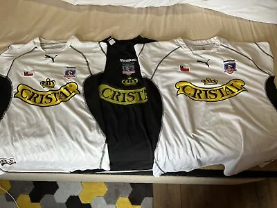£100 • Buy 3 Colo-Colo Chile Football Shirt Jersey T-shirt Top