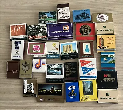 Vintage Match Boxes/ Books 50s-80s Holiday/hotels Theme  Aust Retro • $25